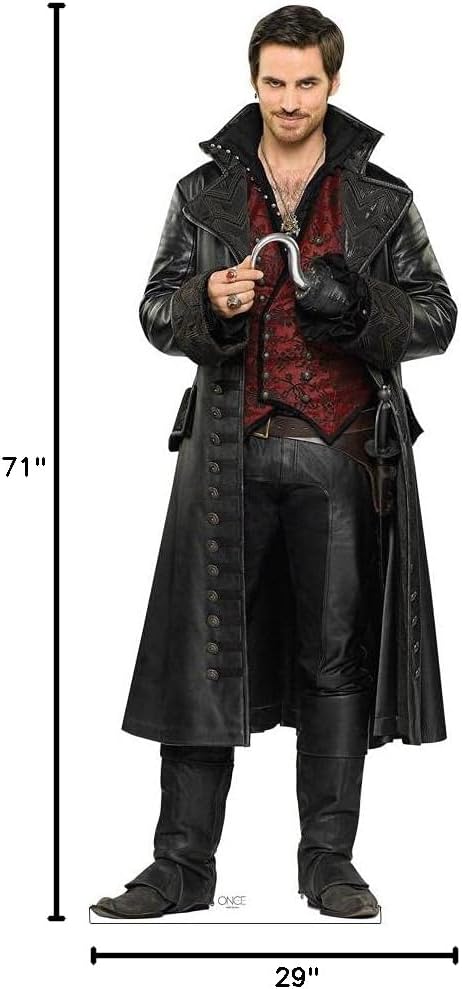 Once Upon A Time Hook Cardboard Cutout Standee - Officially Licensed