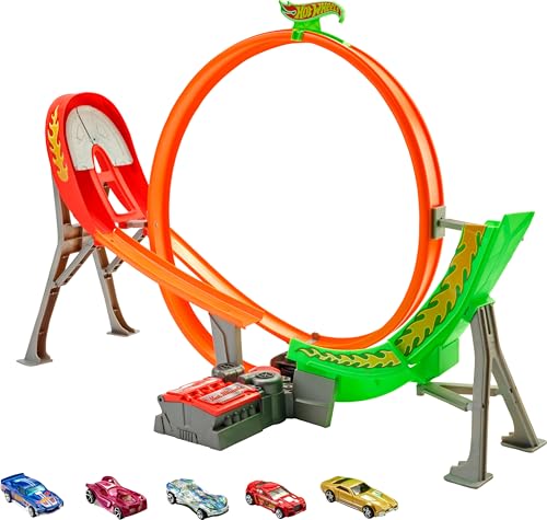 Action Hot Wheels Coffre Piste De Course Motorisée - vue 8
