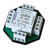 Maße 50x52x22mm Trennrelais R1-UNI (2 Motore) für Rolladenmotor Jalousiemotor Einzelsteuerung/Zentralsteuerung/Gruppensteuerung [862]