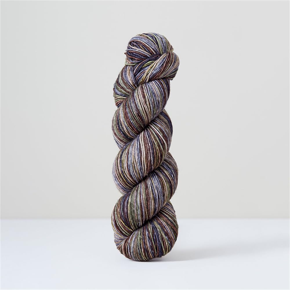 Urth Uneek Fingering Merino Wool Knitting Yarn, Segment Dyeing Spring and Autumn Yarns for Scarf Sweater Shawl, 100gr (#3022)