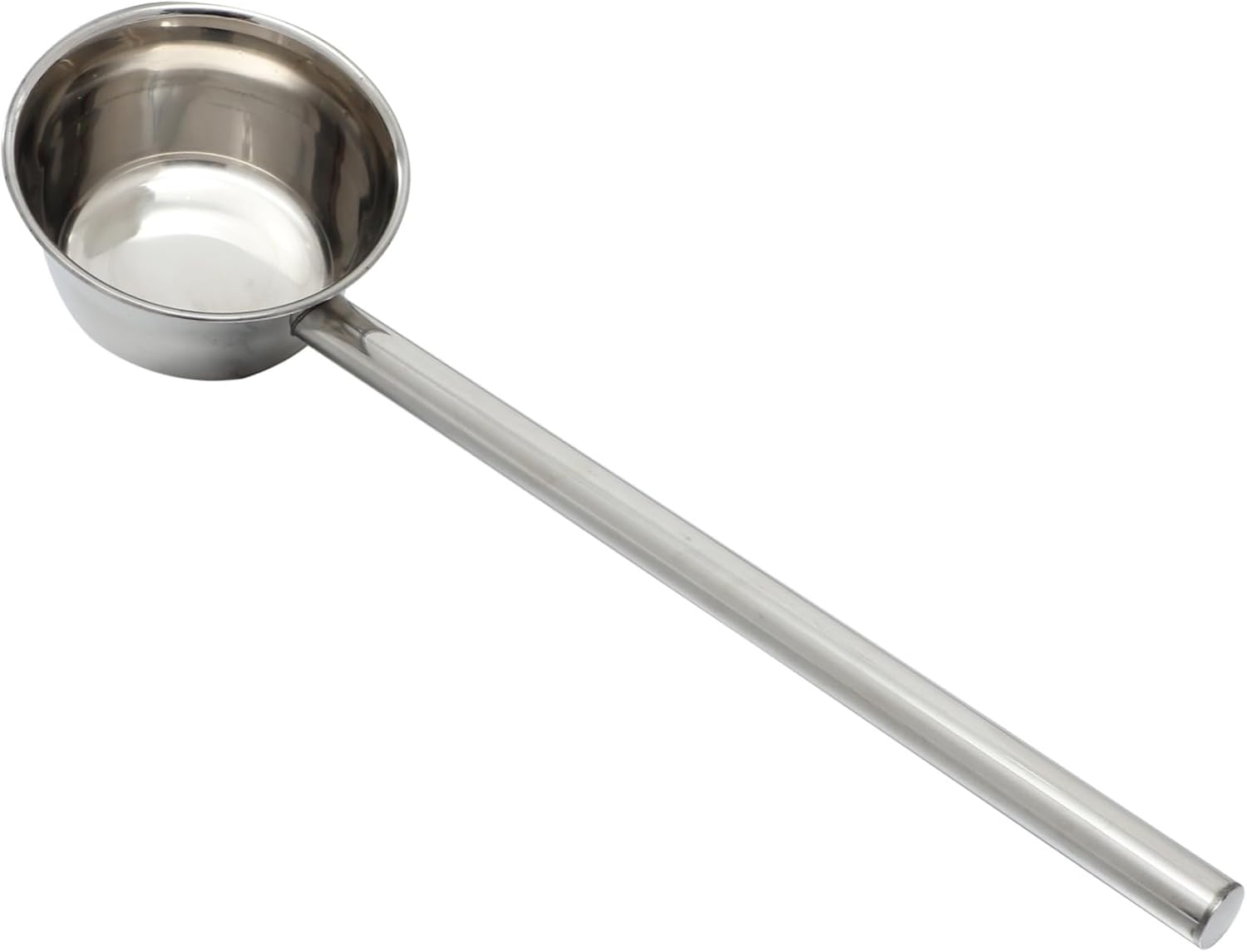 Healifty Long Handle Water Scoop Stainless Steel Kitchen Ladle Thickened Water Dipper Spoon for Cooking Cleaning Vegetables and Fruits Ergonomic Handle for Easy Use