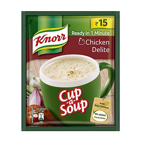 Knorr Cup a Soup Powder Chicken Delite Unique 11g Amazon.in