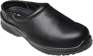 Slip-on Labor Insurance Shoes Anti-Smashing Anti-Slip Waterproof and Oil-Resistant Summer (Color : Black, Size : 7)