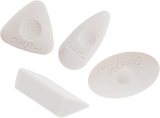 Tofficu Borracha de arte de desenho 4 peças Borracha de arte Artistas Borrachas Marca-texto Borracha de arte Borrachas Borrachas Brancas Marcador Branco Borracha de esboço profissional Material de papelaria