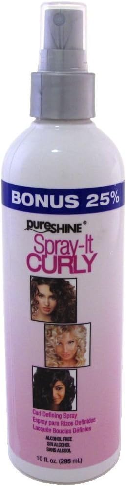 Pure Shine Spray-It Curly Hair Styling Spray (Pack of 3)