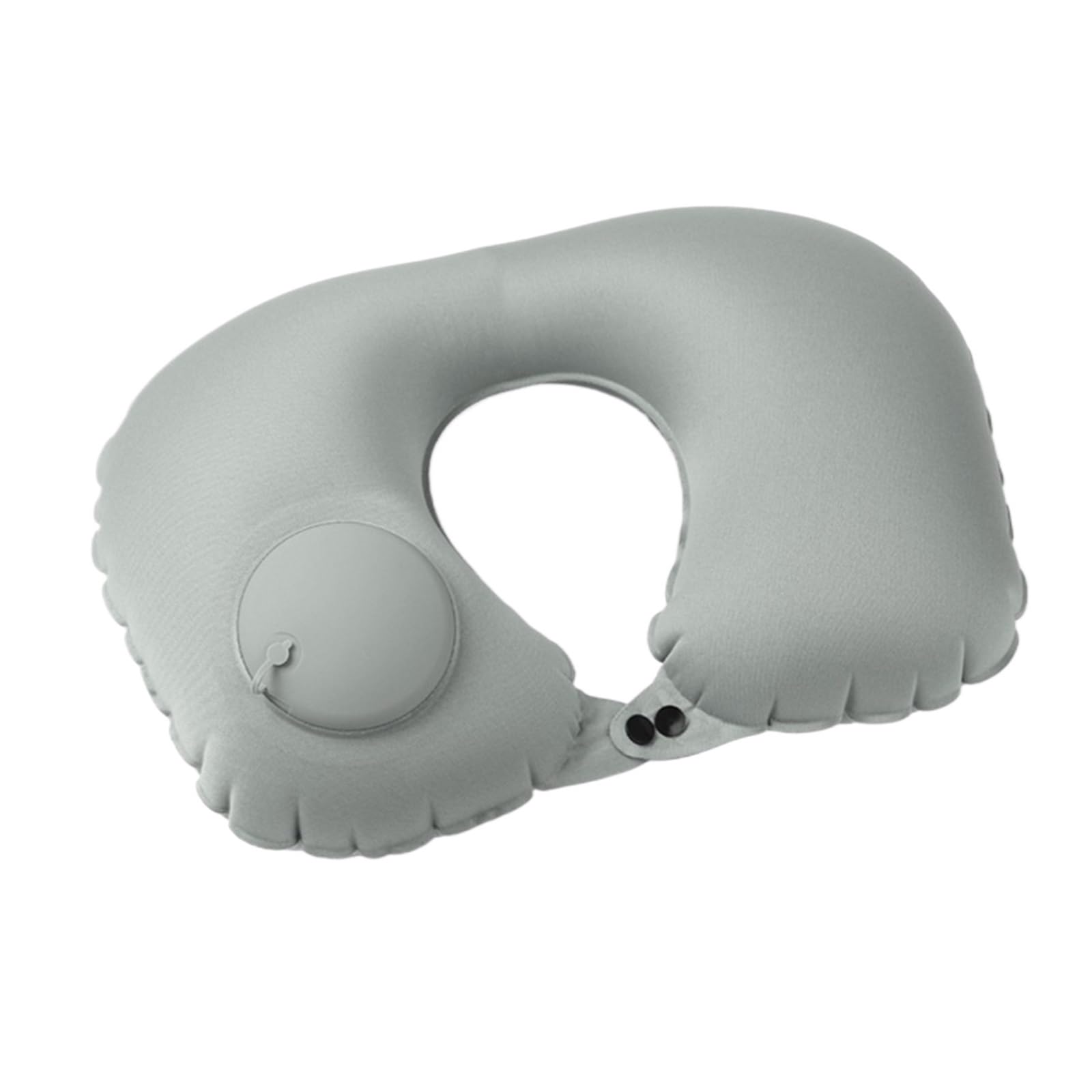 LJWDYS Inflatable Neck Pillow, Sleeping Travel Pillow for Airplane, Car, Office and Home, Gray-b, One Size