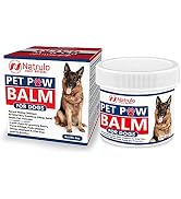 Natrulo Pet Paw Balm for Dog - Natural Healing Ointment for Itchy Paws, Grooming, Allergy Relief,...