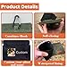 OXOQAQ Custom Dog Treat Pouch with Image Logo Name,Portable Puppy Dog Training Treat Bag,Self-Closing Pet Feed Snack Reward,Hand Free Dog Walking Bag with Carabiner