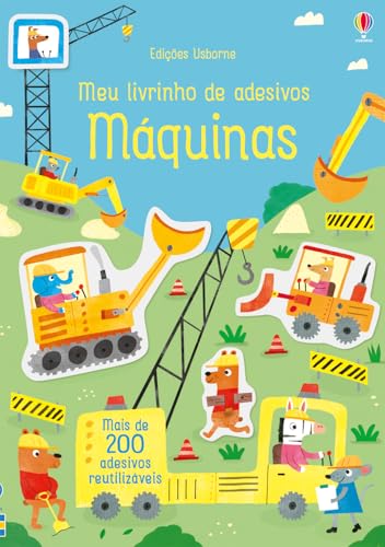 Meu livrinho de adesivos: Máquinas