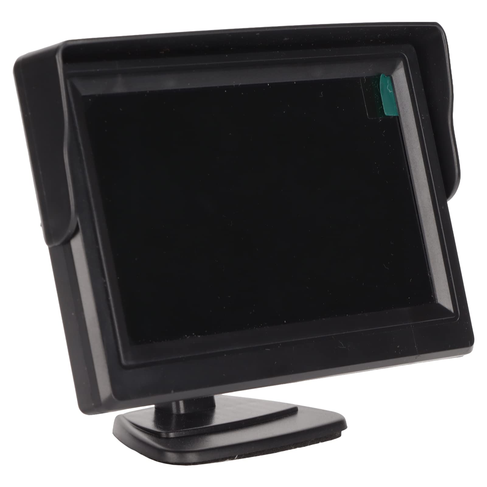 Monitor di Backup Sul Cruscotto per Auto, Monitor LCD a Colori da 4,3 Pollici, Supporta Fotocamera per Auto, DVD, VCD, STB, Ricevitore, Monitor per Auto Impermeabile TFT per Camion SUV per Auto
