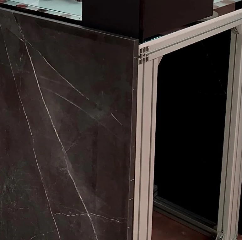 Supporto Per Acquario Legno Multistrato Nero 100x40x60 Cm - Mobile Porta Acquario Stabile - Foto 7