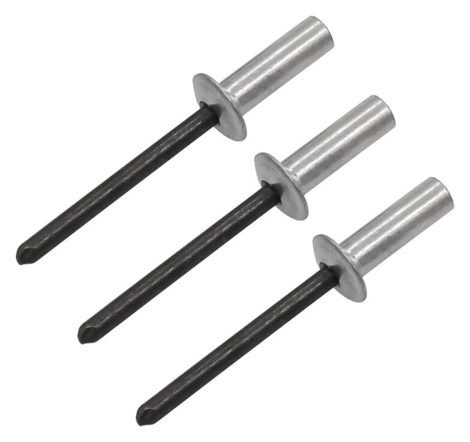 Rivets aveugles alu anthracite 4.0X10.0mm à grande bride pour toit