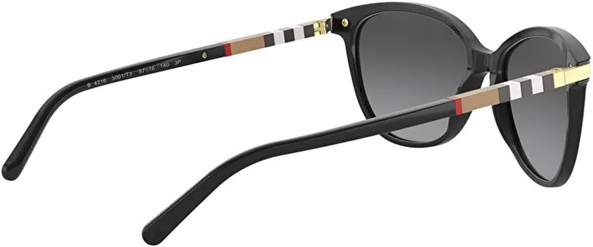 BURBERRY Sunglasses BE 4216 3001T3 Black Polar Grey Gradient - Image 9
