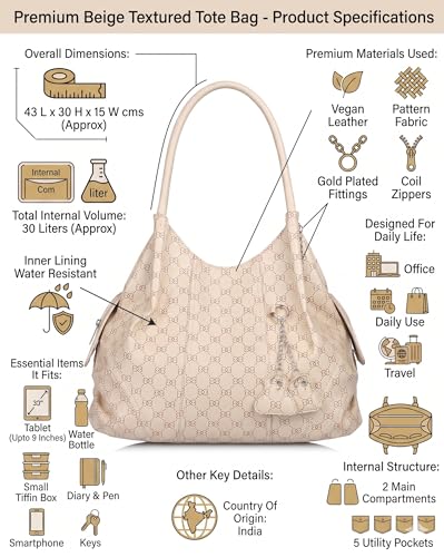 Image of Fostelo Women's Style Diva Satchel Tote Handbag for Women | Ladies Purse | Stylish Shoulder Bag | Gift For Women