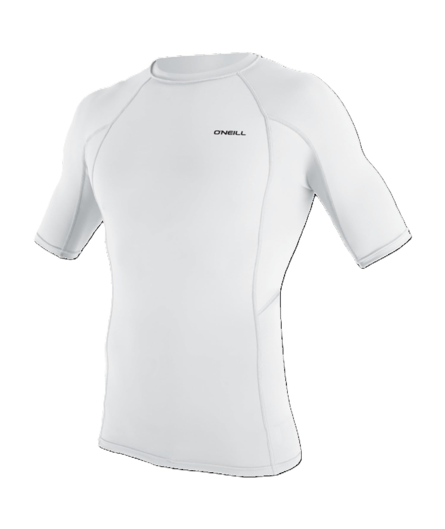 O'NEILL Rashguard für Herren, kurzärmelig, LSF 50+, Sonnenschutz, Weiß