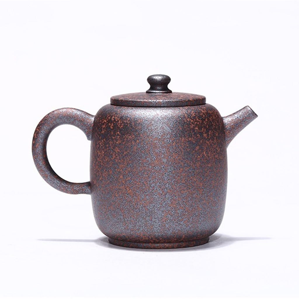 Ceramiczny czajniczek kwiat czajniczek fioletowy glina czajniczek ręcznie robiony czajniczek popołudniowa herbata impreza salon domowy czajniczek dzbanek do herbaty ceramiczny