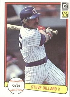 1982 Donruss Baseball Card #174 Steve Dillard