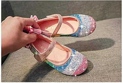 Amazon.com: Zapatos de princesa con diseño de unicornio y arcoíris para  niñas (13 niños, arcoíris) : Ropa, Zapatos y Joyería