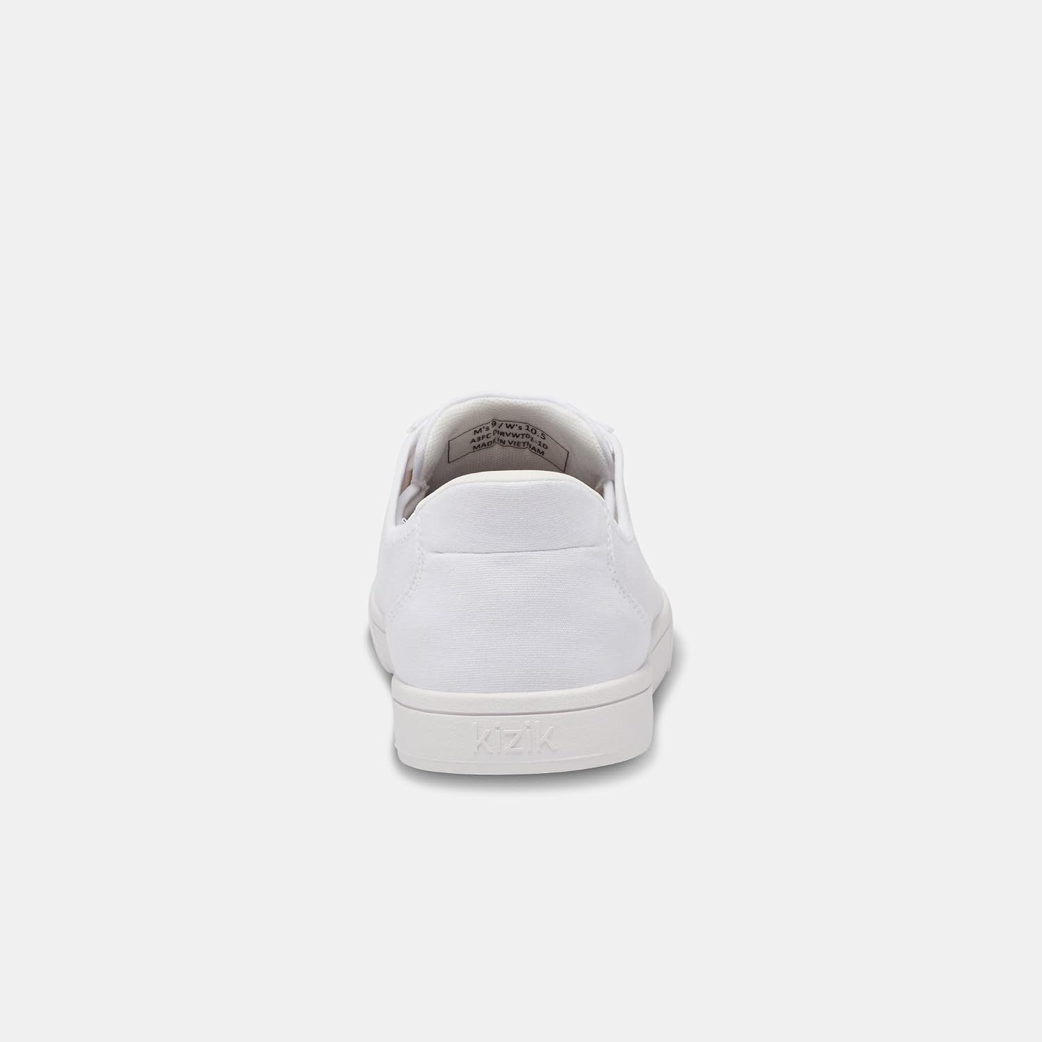 Kizik Irvine Slip On Sneakers: Low-Profile Stretch Canvas, Rubber Soles, Casual Shoes for Women & Men, Hands Free Convenience, Wide Toe Box Options image 5