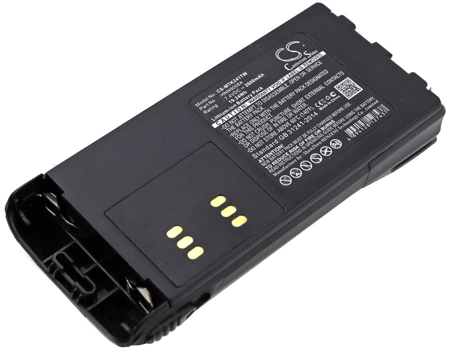 Batterie MTX850 PRO5150 PR860 rechange 2600 mAh accu talkie-walkie Cameron Sino