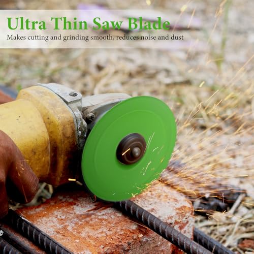 QINGHEC 6PCS Glass Cutting Disc 100mm Porcelain Cutting Disc Grinder Blades Cutting Discs for Angle Grinder Super Thin Diamond Saw Blade for Glass Tiles Ceramics Crystal Jade Wine Bottles 5 QINGHEC 6PCS Glass Cutting Disc 100mm Porcelain Cutting Disc Grinder Blades Cutting Discs for Angle Grinder Super Thin Diamond Saw Blade for Glass Tiles Ceramics Crystal Jade Wine Bottles - Image 5