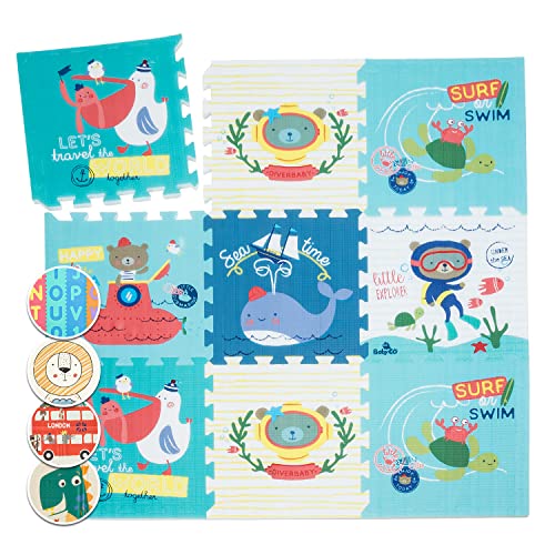 Alfombras Infantiles Puzzle Grande Marca Babify