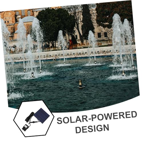 Pompe à eau solaire de fontaine extérieure pour petits étangs - 4