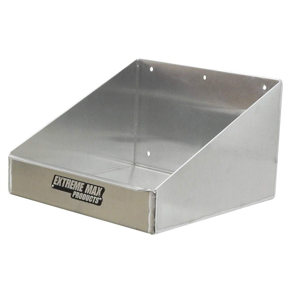 Extreme Max 5001.6032 Rag in a Box Distributeur de rangement en aluminium pour remorque de course fermée, magasin, garage, rangement