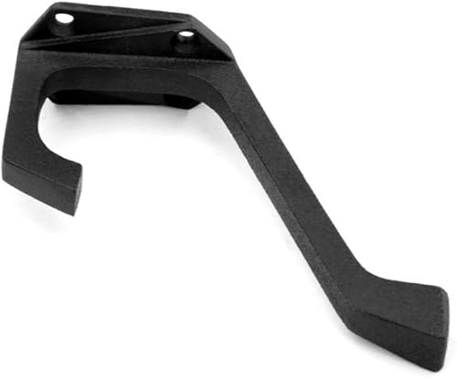 Miniatura 3 de Renovators Supply Manufacturing Ganchos de baño para colgar toallas de baño de 4.25 pulgadas, ganchos negros de hierro para toallas de baño, paquete