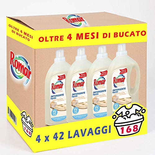 ROMAR Detersivo Lavatrice GEL Liquido Concentrato