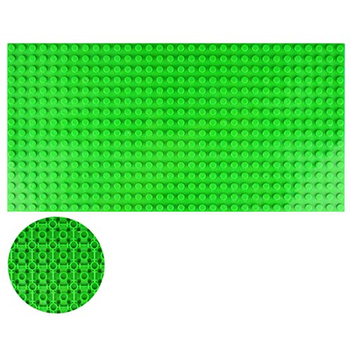 Foxom Bauplatten Straße, 10 Stück Platten-Set Classic Bausteine Grundplatte zum Bauen 16 x 32 Löcher - Kompatibel mit… – Bild 2