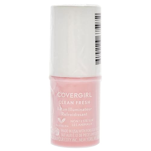 COVERGIRL COVERGIRL Clean Fresh - Barra brillante de enfriamiento rosa, 1 unidad, 0.25 onzas