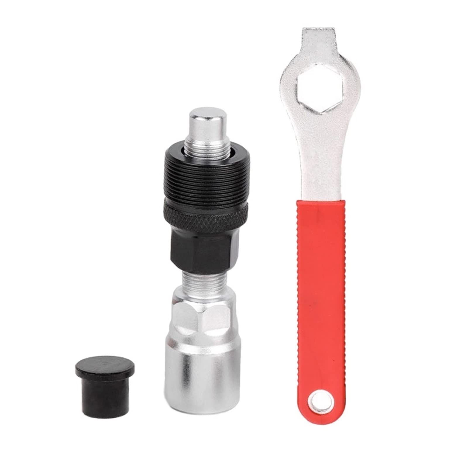 RHAIYAN Bicycle Repair Kit Bottom Remover BB Puller 20 Teeth Wrench Bike Pedal Crank Extractor 8 way Spoke Spanner (Color : TKT002)