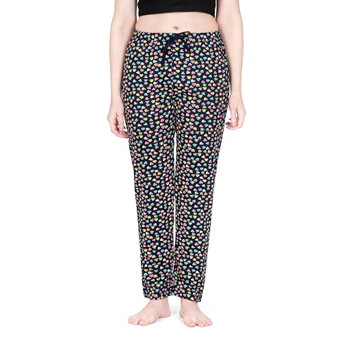 Image of Real Basics Women's Cotton Printed Pyjama pack of 3