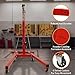 YINTATECH Folding Engine Crane, 2 Ton 4000lb Engine Hoist, Heavy Duty Folding Shop Crane, Cherry Picker Engine Hoist with Telescopic Boom