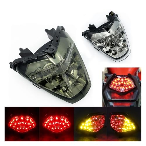 Luz trasera CBR125R CBR250R LED integrada ahumada 5