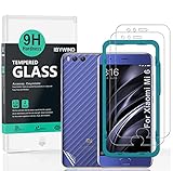 [Protección Máxima]:El protector de pantalla para Xiaomi Mi 6 no cubre la totalidad de la pantalla debido a su curvatura. Los bordes despegados facilita la instalación para la mayoría de las fundas.