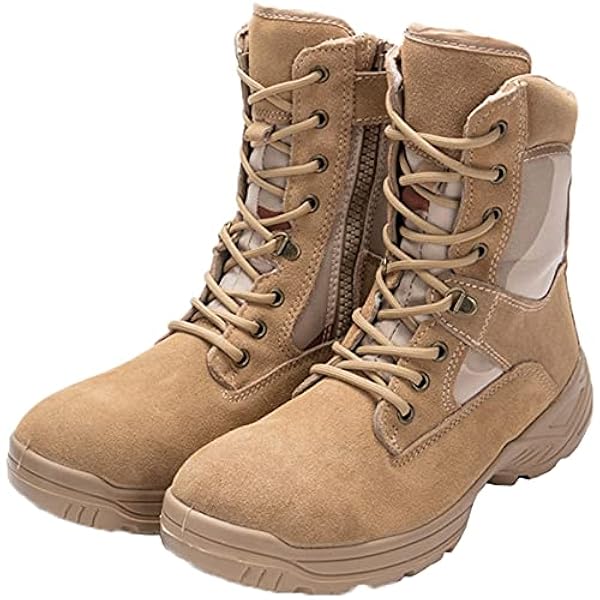 hongrenamz Vandringsstövlar män vattentäta vandringsskor halkfria vadderade utomhus sportskor