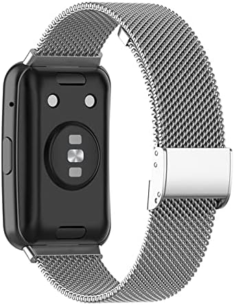 Miniatura 3 de 3Chome Correa compatible con Huawei Watch Fit Smartwatch, pulsera de acero inoxidable para Huawei Watch Fit