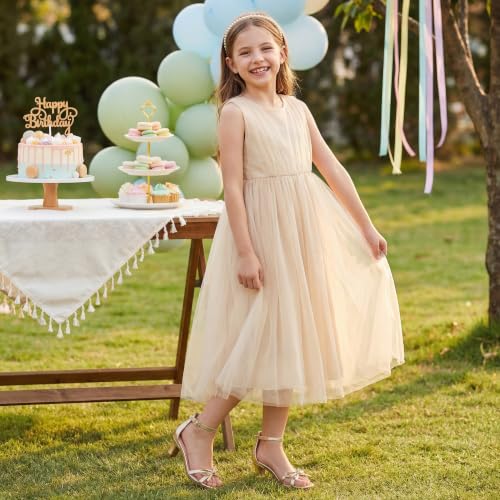 Image of Furdeour Heels for Girls Dress Shoes Bow Sansals Flower Girl Big Kids Teen | Delicate Bow, 2.13 IN Kitten High Heels, Dance Birthday Party Pageant Graduation School Prom, Young Girls Formal Dressy Heel