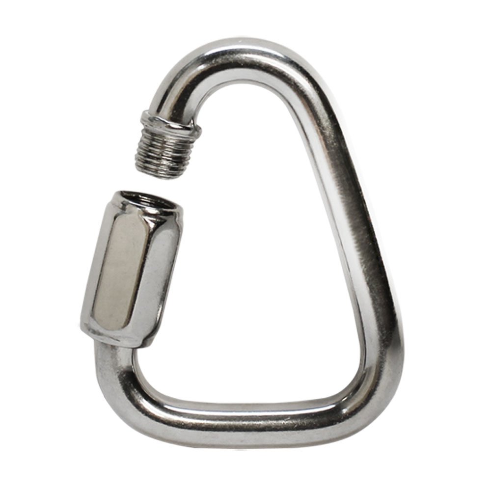 5 Pc 3/16'' Marine Stainless Steel 316 Triangle Quick Link Shackle Rig Boating
