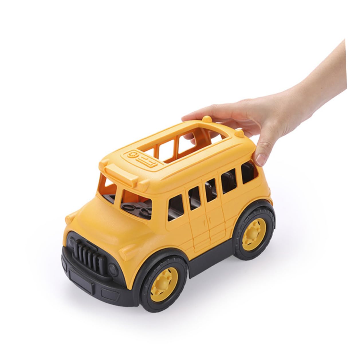 Autobus Scolastico Simulato Per Cognitivo Per Sviluppare La Coordinazione Mano- e Giocare All