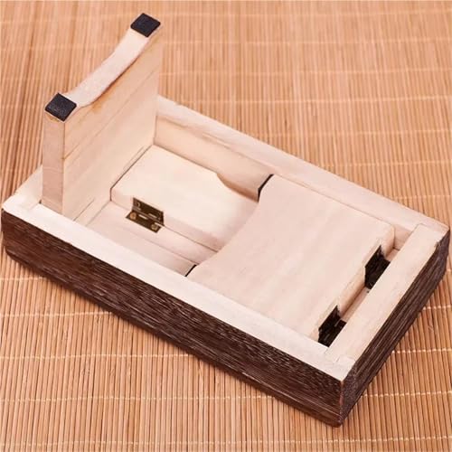 GSCLZ Small Ergonomic Meditation Bench Stool Portable Design With Folding Legs Wooden Low Seat For Meditations, Yoga, Prayer, Seiza For Meditation And Yoga - Image 6