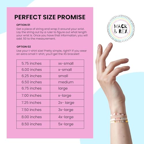 Mack and Rex Tila Bracelets - (Totally Chic) Durable and Waterproof Stretchy Tile Beaded Bracelets, Lightweight and Comfortable, Ideal for Layering - Bracelets for Women - Ideal Gifts2