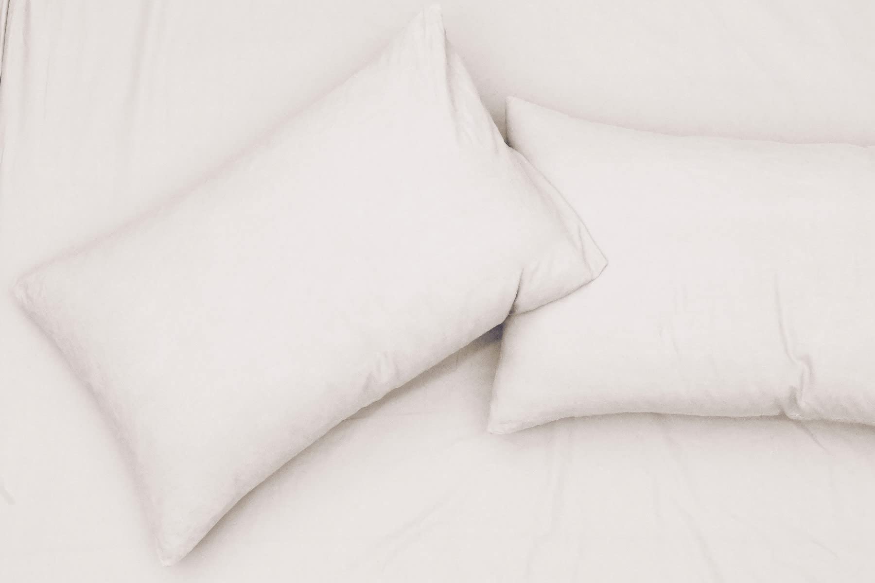 Sleepdown Kissenbezüge 100% Baumwolle – 2 Stück, 48x74 Cm, Schieferfarbe, Weich & Atmungsaktiv