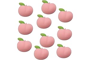 10Pcs Mini Peach Mochi Squishies: The Pliable Peach of Serenity