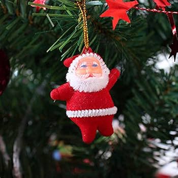 Amazon｜Hofumix サンタクリスマスオーナメント ミニ