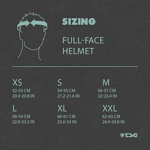 Miniatura 2 de TSG Sentinel - Casco completo para bicicleta de montaña cuesta abajo, negro, carcasa exterior de ABS, protección EPS de marco completo, chinbar EPS