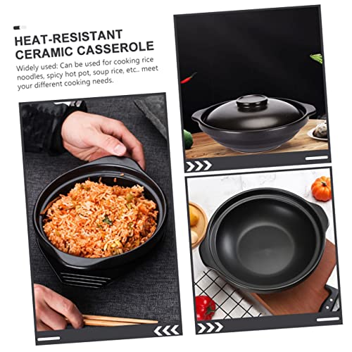 CIYODO Caçarola De Cerâmica Pote De Ramen Coreano Caçarola De Barro Panela De Sopa De Cerâmica Panel