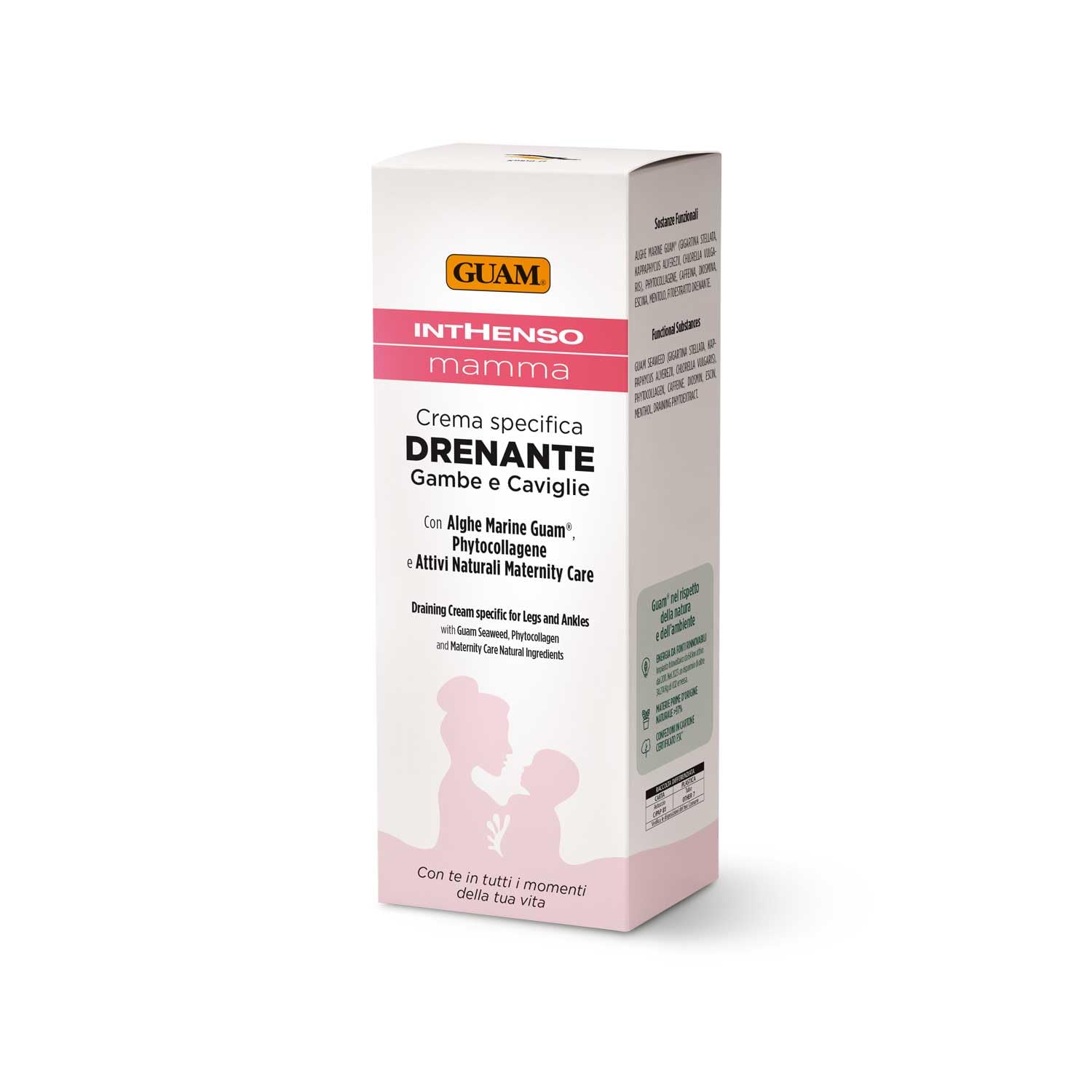 Guam - Inthenso Mamma Crema Specifica Drenante Gambe E Caviglie - 200 ml
